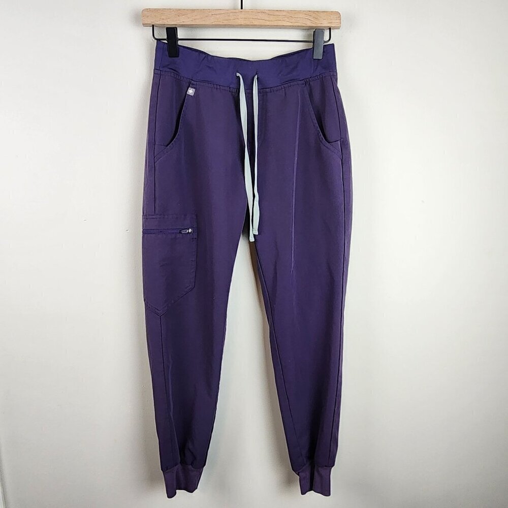 Figs joggers sz XS women purple technical collection scrubs uniform
